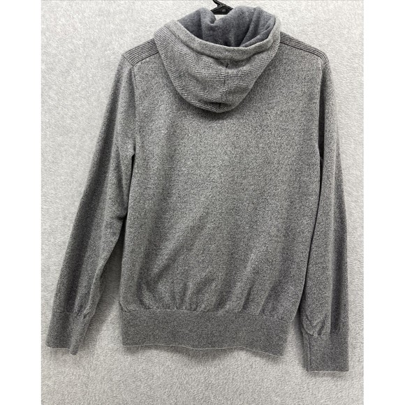 Banana Republic Sweater Grey Size Medium Knit Ribbed Long Sleeve Medium - Picture 11 of 12
